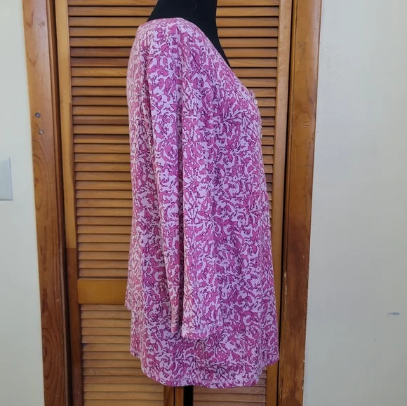 NWOT Avenue Floral Abstract Cardigan Plus Size 14/16 - Picture 4 of 12